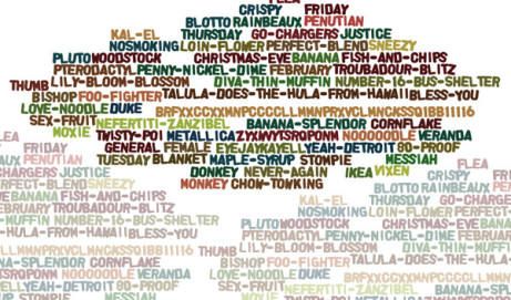 Banned names & other oddities