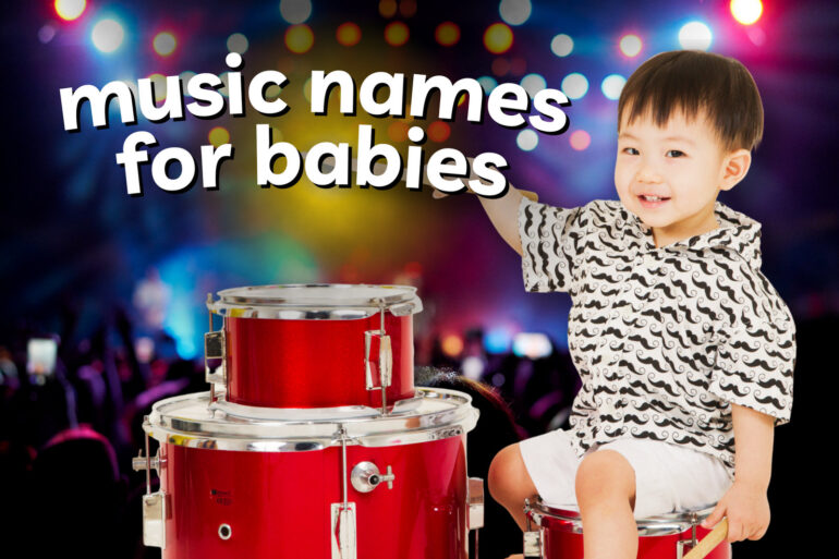 Music names for babies at ClickBabyNames com
