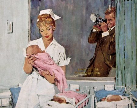 Newborn baby hospital 1961 - Top 50 baby names of 1960