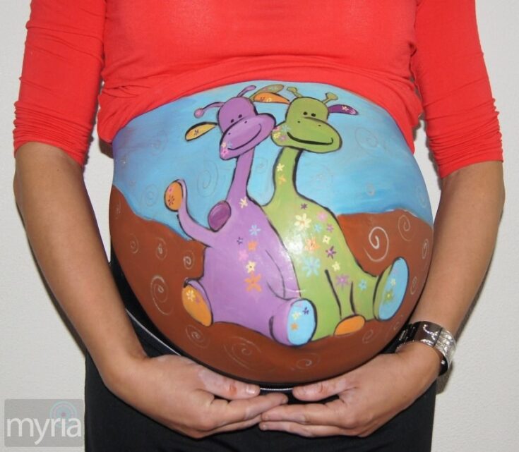 Pregnant belly painting: Inspiration for creative ways to celebrate