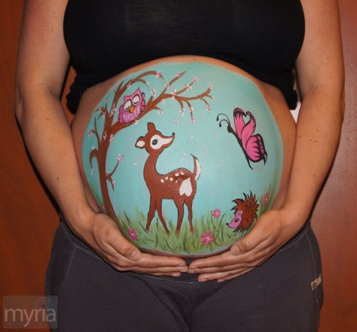 Pregnant belly painting: Inspiration for creative ways to celebrate