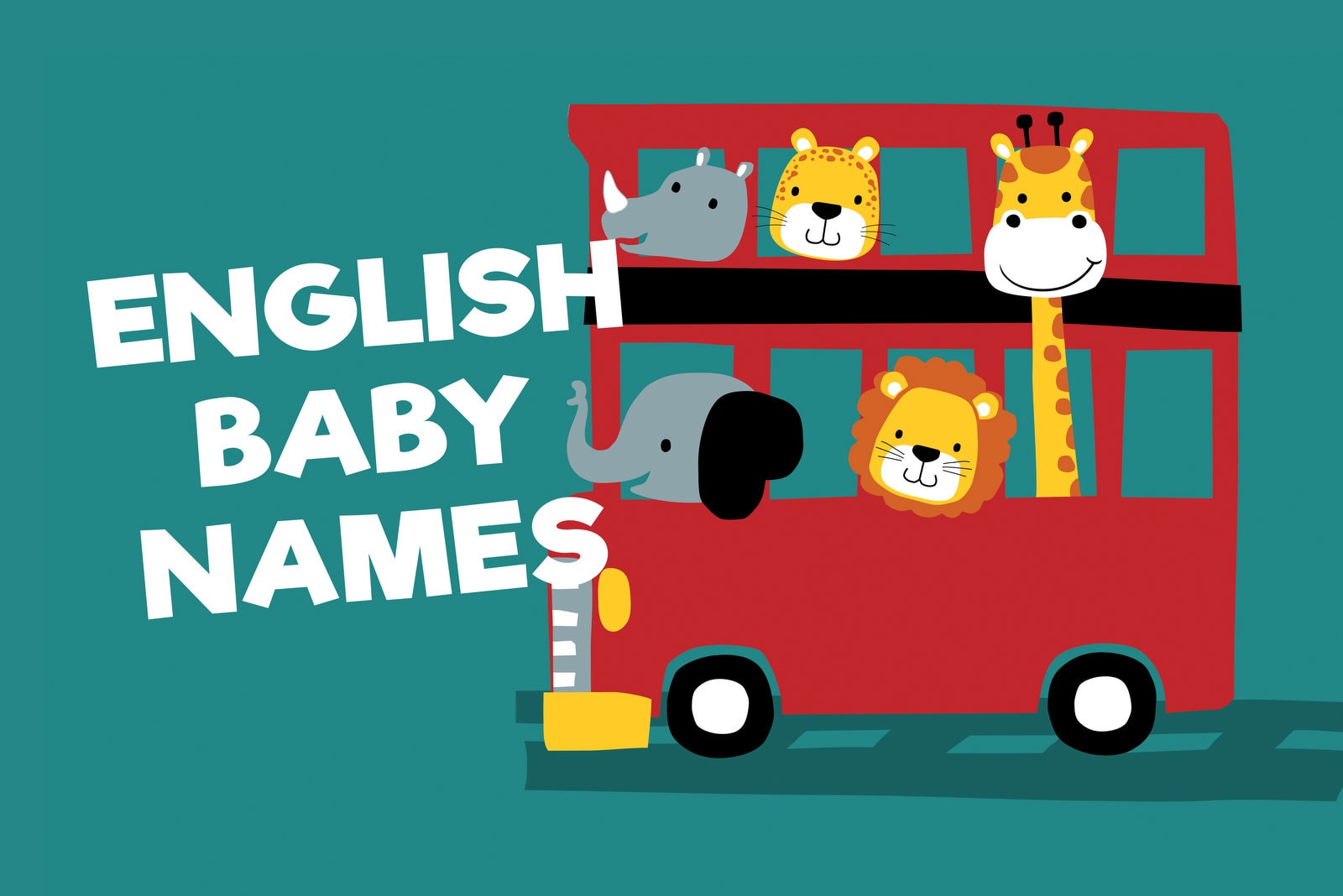 Top 100 English baby names