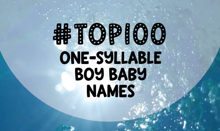 100 one-syllable boy baby names