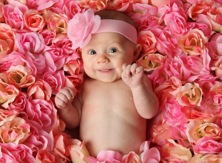 Top 50 flower baby names for girls