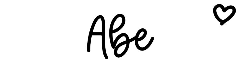 About the baby name Abe, at Click Baby Names.com