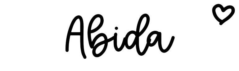 About the baby name Abida, at Click Baby Names.com