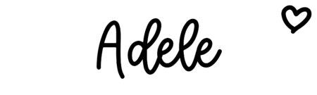 About the baby name Adele, at Click Baby Names.com