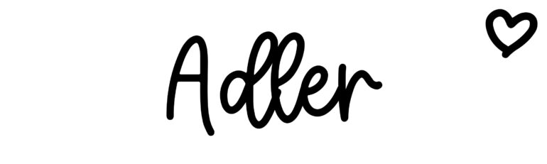 About the baby name Adler, at Click Baby Names.com
