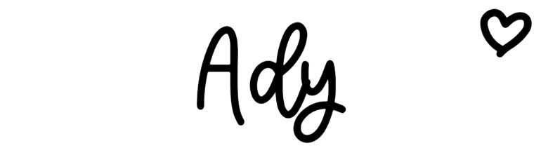 About the baby name Ady, at Click Baby Names.com