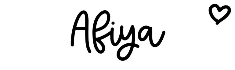 About the baby name Afiya, at Click Baby Names.com