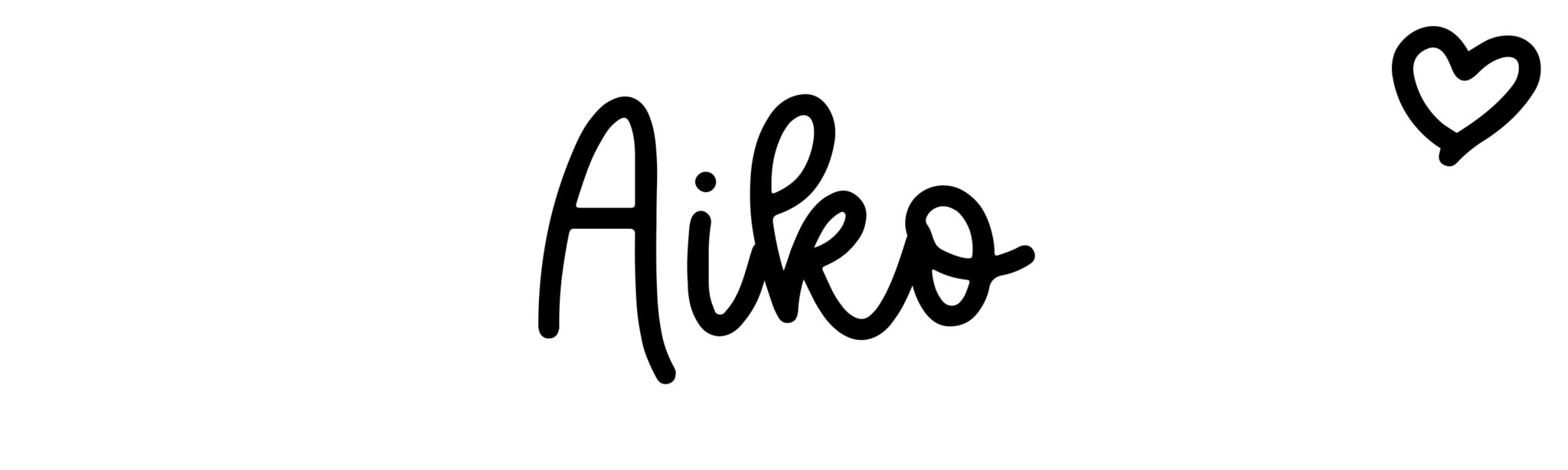 Aiko Name meaning, origin, variations and more