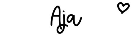 About the baby name Aja, at Click Baby Names.com