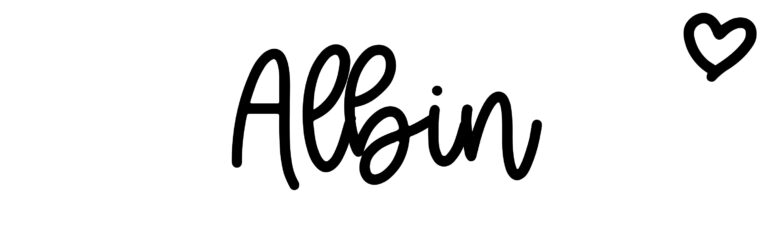 About the baby name Albin, at Click Baby Names.com