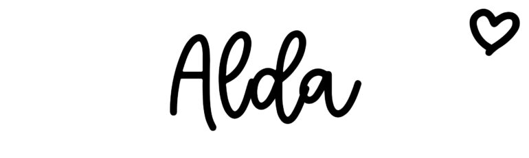 About the baby name Alda, at Click Baby Names.com