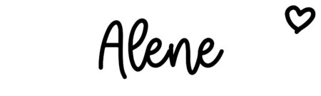 About the baby name Alene, at Click Baby Names.com