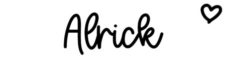 About the baby name Alrick, at Click Baby Names.com