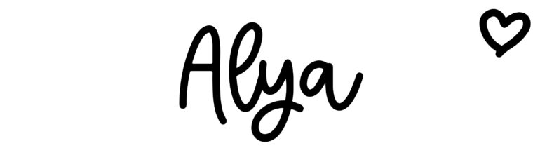 About the baby name Alya, at Click Baby Names.com