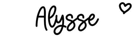 About the baby name Alysse, at Click Baby Names.com