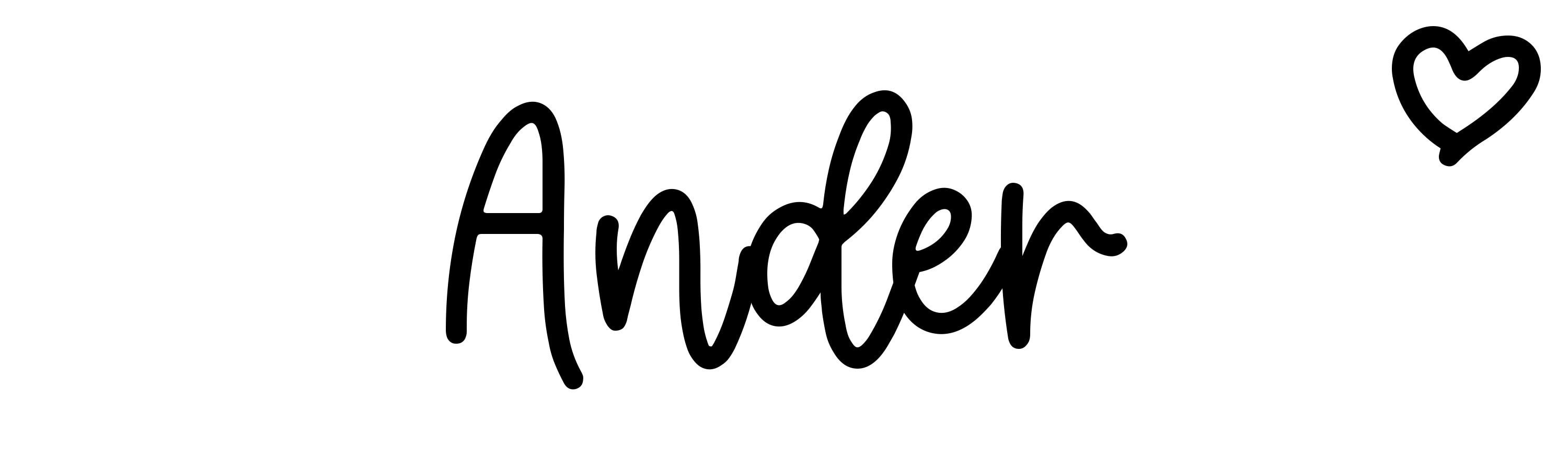 under ander