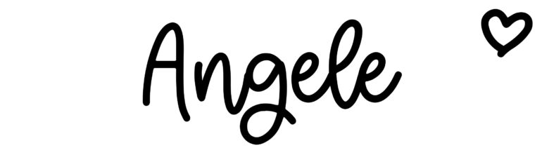 About the baby name Angele, at Click Baby Names.com