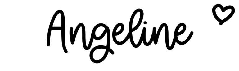 About the baby name Angeline, at Click Baby Names.com