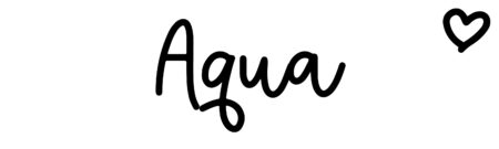 About the baby name Aqua, at Click Baby Names.com