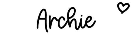 About the baby name Archie, at Click Baby Names.com