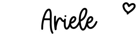 About the baby name Ariele, at Click Baby Names.com