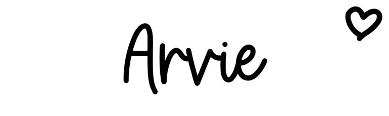 About the baby name Arvie, at Click Baby Names.com