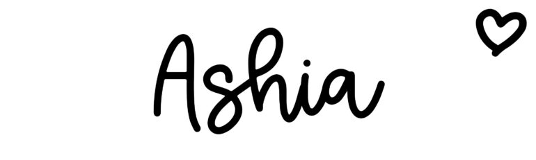 About the baby name Ashia, at Click Baby Names.com