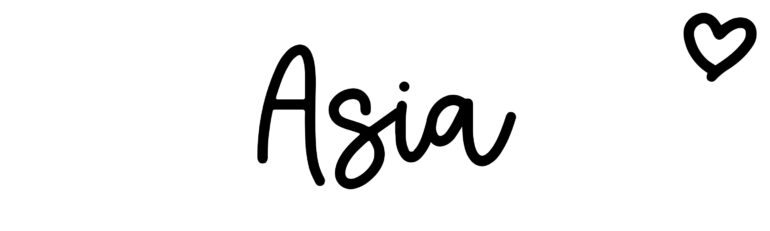 About the baby name Asia, at Click Baby Names.com