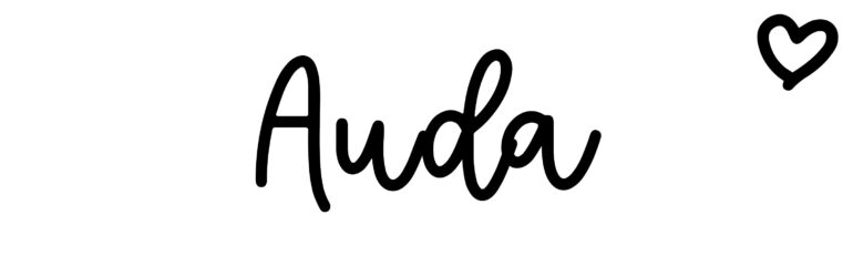 About the baby name Auda, at Click Baby Names.com