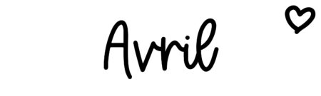 About the baby name Avril, at Click Baby Names.com