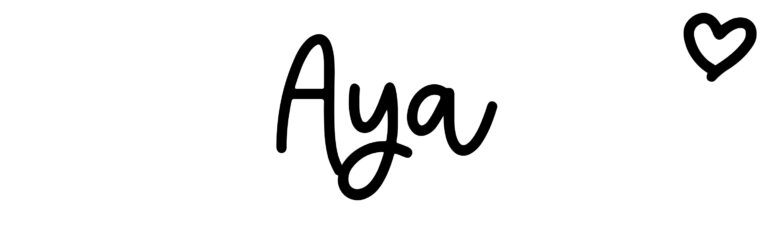 About the baby name Aya, at Click Baby Names.com