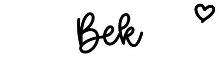 About the baby name Bek, at Click Baby Names.com