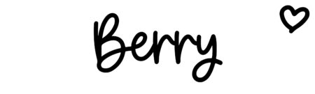 About the baby name Berry, at Click Baby Names.com