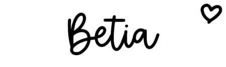 About the baby name Betia, at Click Baby Names.com