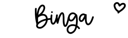About the baby name Binga, at Click Baby Names.com
