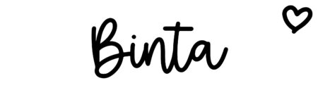 About the baby name Binta, at Click Baby Names.com