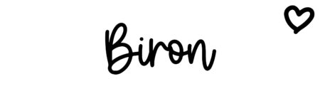 About the baby name Biron, at Click Baby Names.com