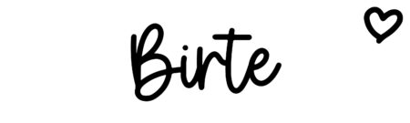 About the baby name Birte, at Click Baby Names.com