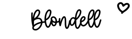 About the baby name Blondell, at Click Baby Names.com