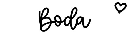 About the baby name Boda, at Click Baby Names.com