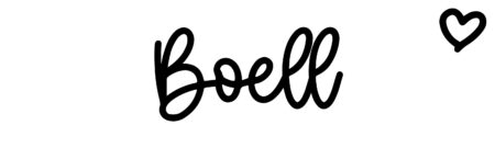 About the baby name Boell, at Click Baby Names.com