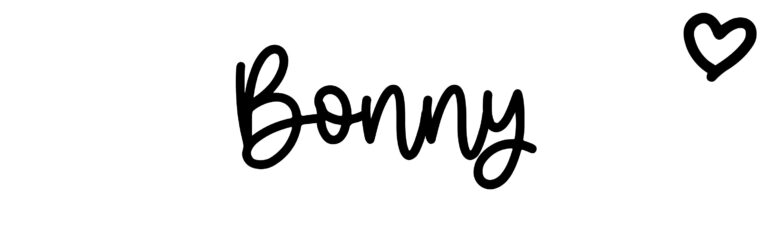 About the baby name Bonny, at Click Baby Names.com