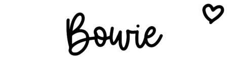 About the baby name Bowie, at Click Baby Names.com