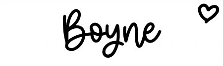 About the baby name Boyne, at Click Baby Names.com