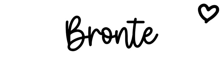 About the baby name Bronte, at Click Baby Names.com