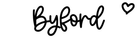 About the baby name Byford, at Click Baby Names.com