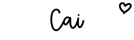About the baby name Cai, at Click Baby Names.com
